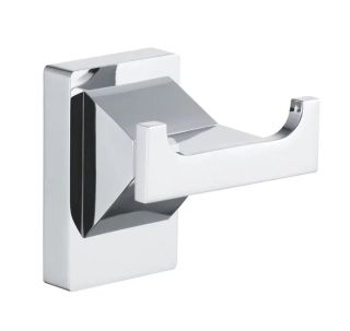 Крючок для ванной комнаты двойной Rose RG1621 хром